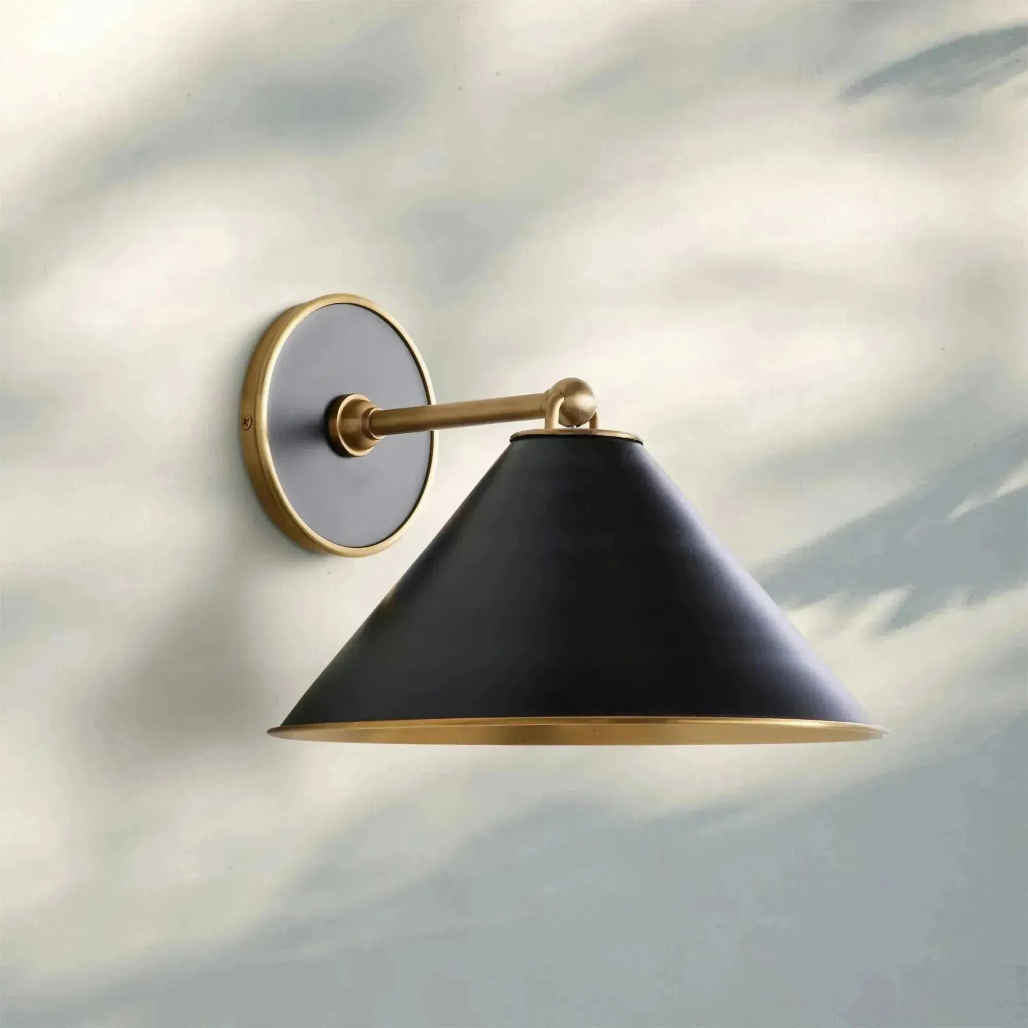 Arno Single Wall Sconce - BlackBlushlighting