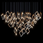 Arqelle Linear Tube Scatter Chandelier - 46" D × 98" HBlushlighting