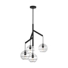 Art Glass Ball Sedona Chandelier - Blushlighting