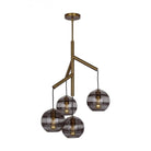 Art Glass Ball Sedona Chandelier - Blushlighting