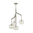 Art Glass Ball Sedona Chandelier - Blushlighting
