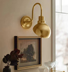 Art Regis Angled Sconce - Antique BrassBlushlighting
