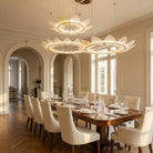 Aster Modern Chandelier Large Foyer 39" - Blushlighting