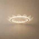 Aster Modern Glass Ring Chandelier - Ø31.5" × H39.4" (Ø80 × H100 cm)Blushlighting