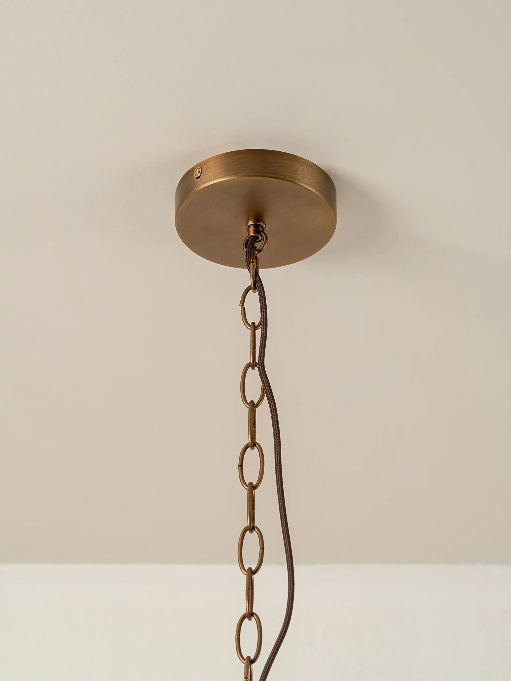 Astera - 4 light alabaster curved glass chandelier - Blushlighting