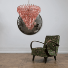 Asti Glass Chandelier - ∅ 31.9″ x H 29.5″Pink & GoldBlushlighting
