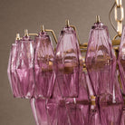 Asti Tiered Chandelier - ∅ 31.9″ x H 29.5″Amber & GoldBlushlighting