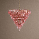 Asti Tiered Chandelier - ∅ 31.9″ x H 29.5″Amber & GoldBlushlighting