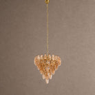 Asti Tiered Chandelier - ∅ 31.9″ x H 29.5″Amber & GoldBlushlighting