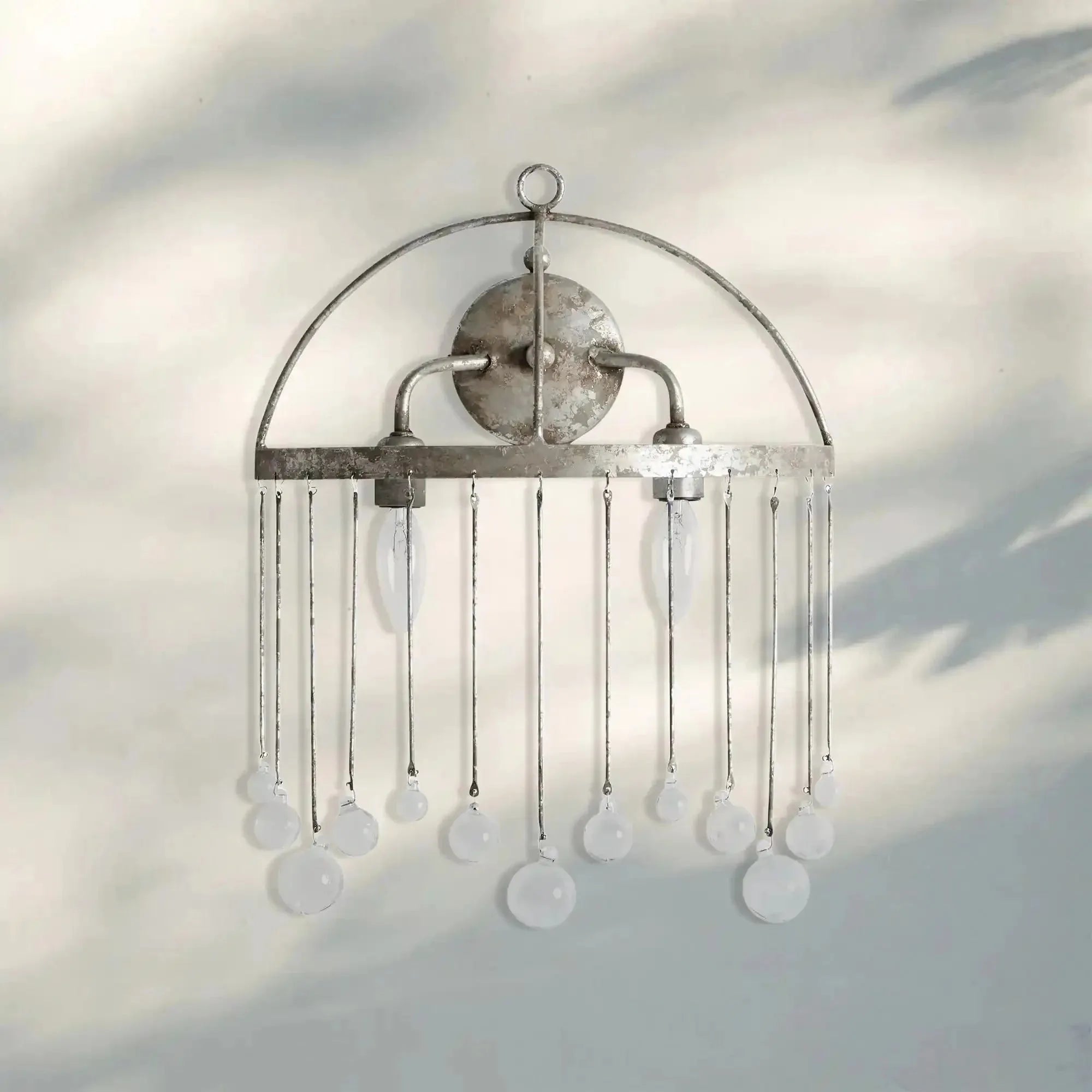 Aubrey 2 - Light Wall Sconce - SilverBlushlighting