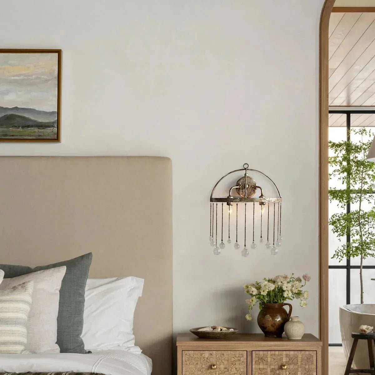 Aubrey 2 - Light Wall Sconce - BrassBlushlighting