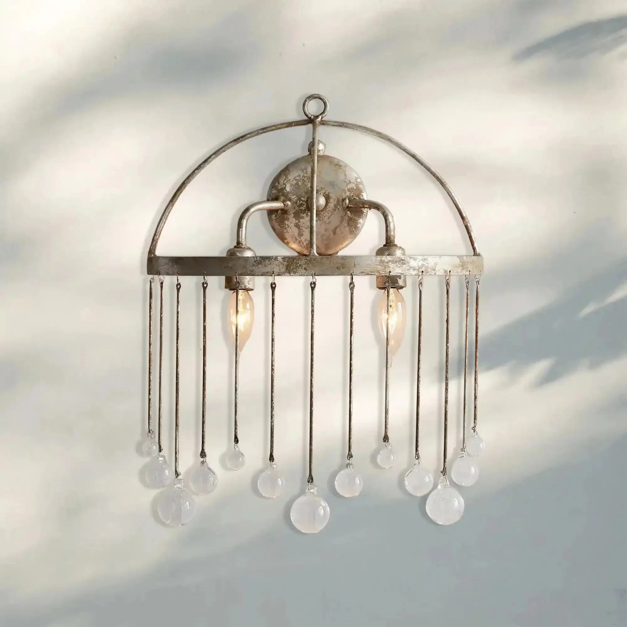 Aubrey 2 - Light Wall Sconce - SilverBlushlighting