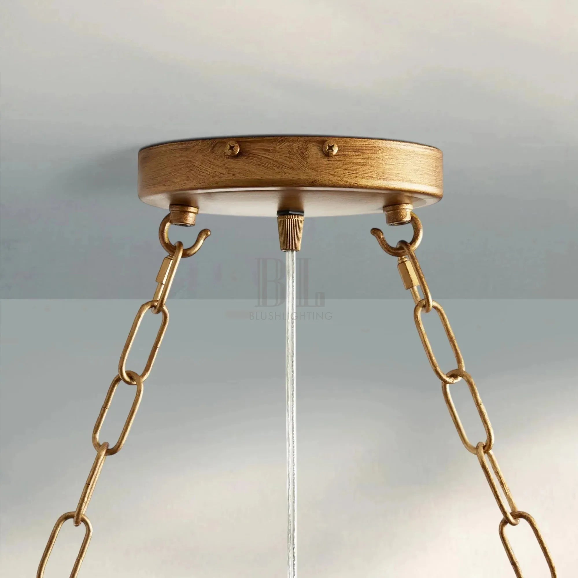 Aubrey 7 Light Oval Chandelier - Blushlighting