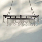 Aubrey 7 Light Oval Chandelier - BronzeBlushlighting