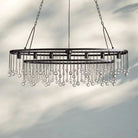 Aubrey 7 Light Oval Chandelier - Blushlighting