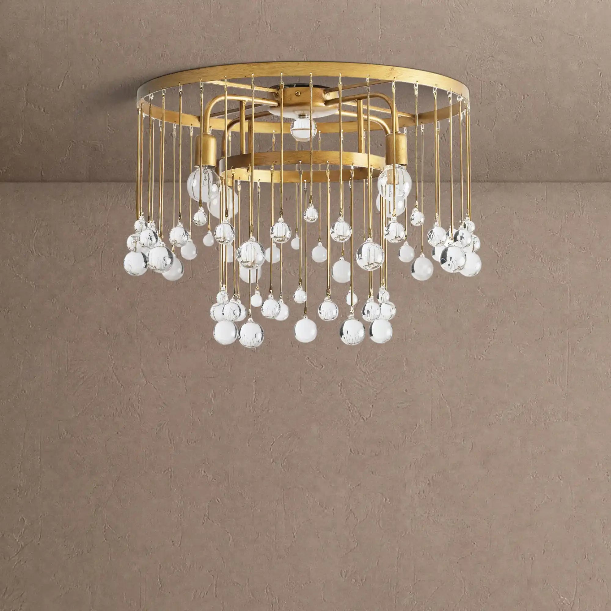 Aubrey Flushmount - BrassBlushlighting