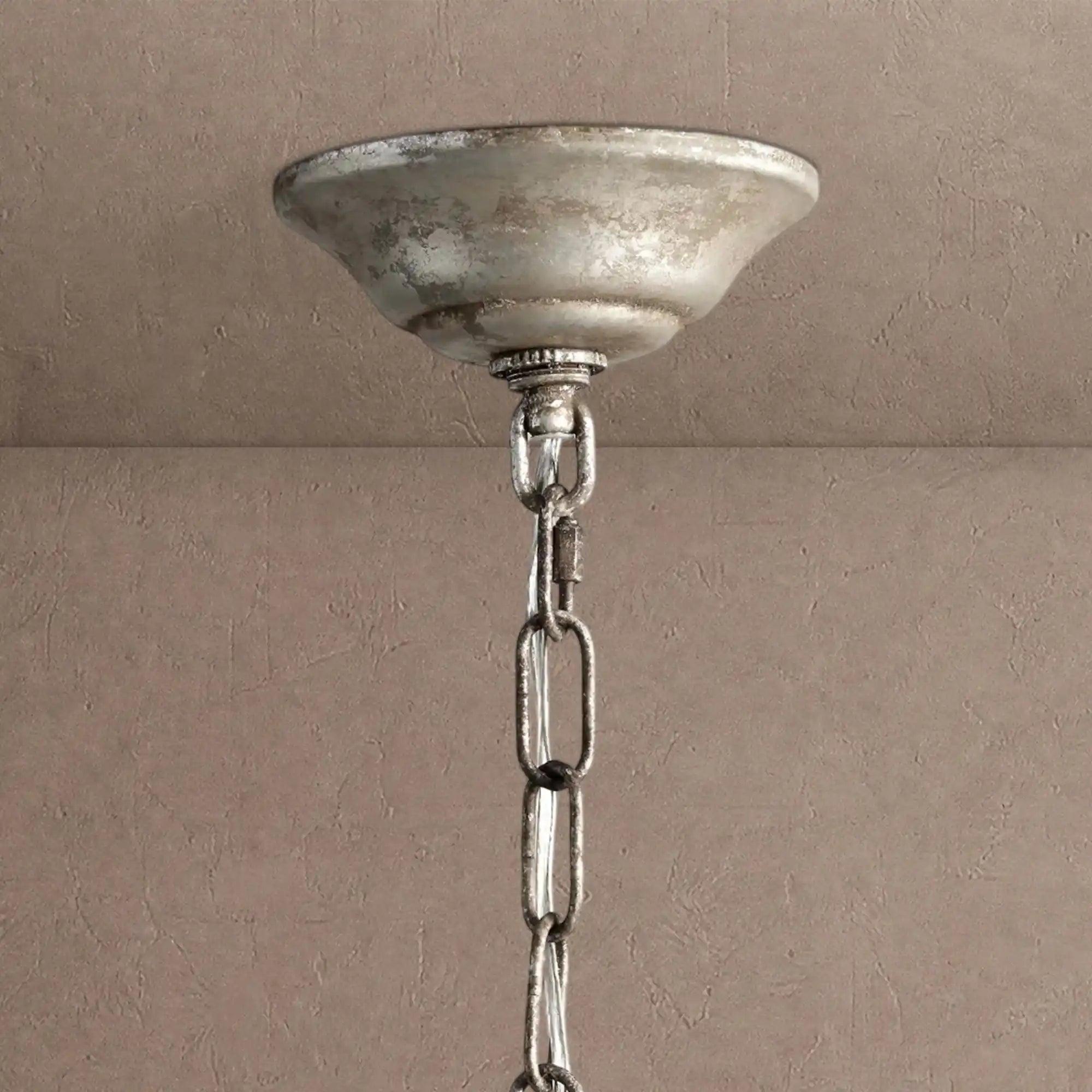 Aubrey Modern Crystal Ball Pendant Lamp - SilverBlushlighting