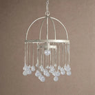 Aubrey Modern Crystal Ball Pendant Lamp - BlackBlushlighting