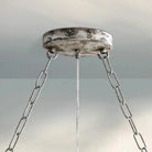 Aubrey Rectangular Chandelier 47''60'' - 60‘’SilverBlushlighting