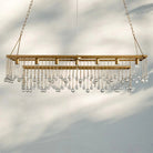 Aubrey Rectangular Chandelier 47''60'' - Blushlighting