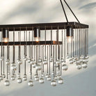 Aubrey Rectangular Chandelier 47''60'' - Blushlighting