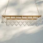 Aubrey Rectangular Chandelier 47''60'' - Blushlighting