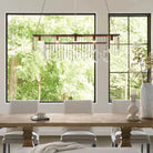 Aubrey Rectangular Chandelier 47''60'' - Blushlighting