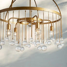 Aubrey Round Chandelier - Blushlighting
