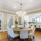 Aubrey Round Chandelier - Blushlighting