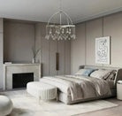 Aubrey Round Chandelier - 4 - Tier 8 - LightBronzeBlushlighting