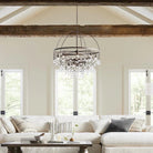 Aubrey Round Chandelier - Blushlighting