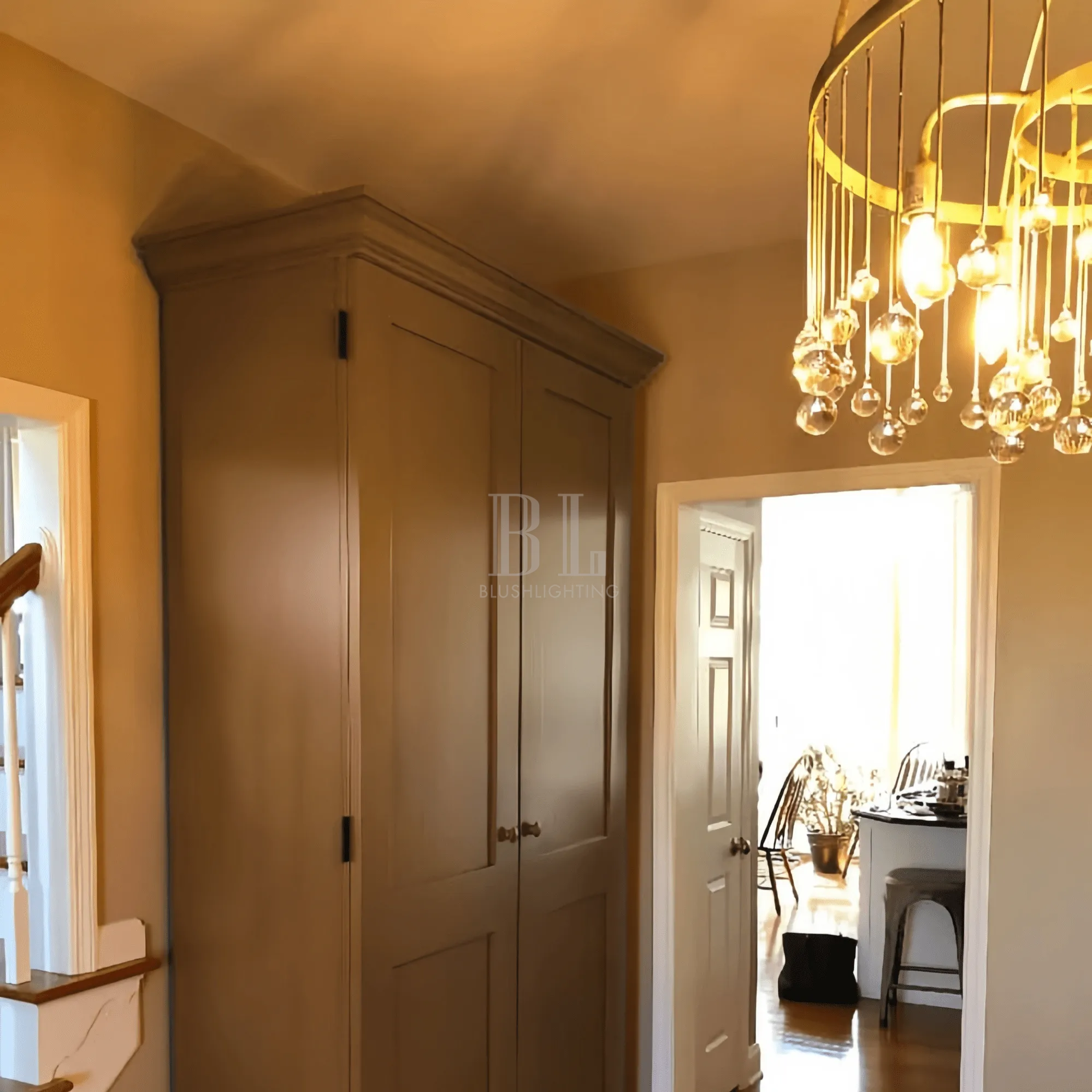 Aubrey Round Chandelier - Blushlighting