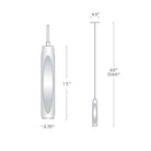 Audrey Crystal Pendant Lights-Pendant for living room,Pendant for kitchen,Pendant for bathrooms,Pendant for bedrooms,Pendant for foyer,Pendant for stairways,Pendant for dining room-Blushlighting-Blushlighting