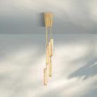 Auduban Alabaster Linear Chandelier 54''-