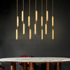 Auduban Alabaster Linear Chandelier 54''-