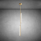 Auduban Crystal Pendant - Lacquered Burnished BrassBlushlighting