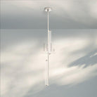Auduban Crystal Pendant Light-Polished Nickel-