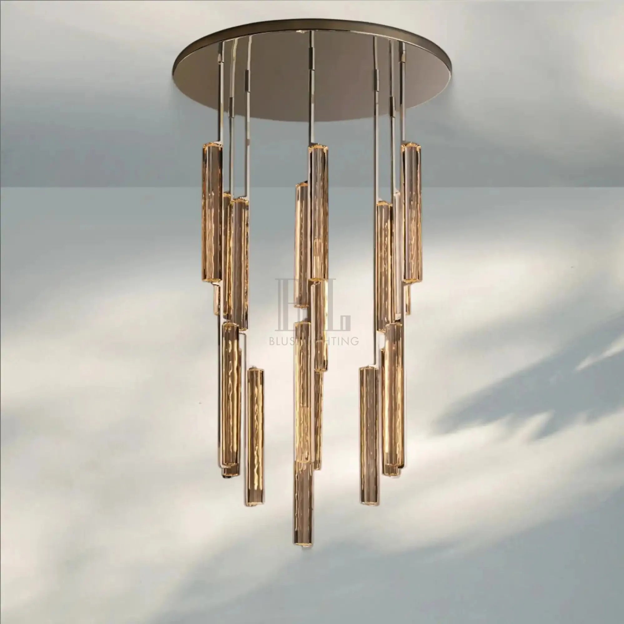 Auduban Crystal Round Chandelier 24‘’ 40‘’ 56‘’-