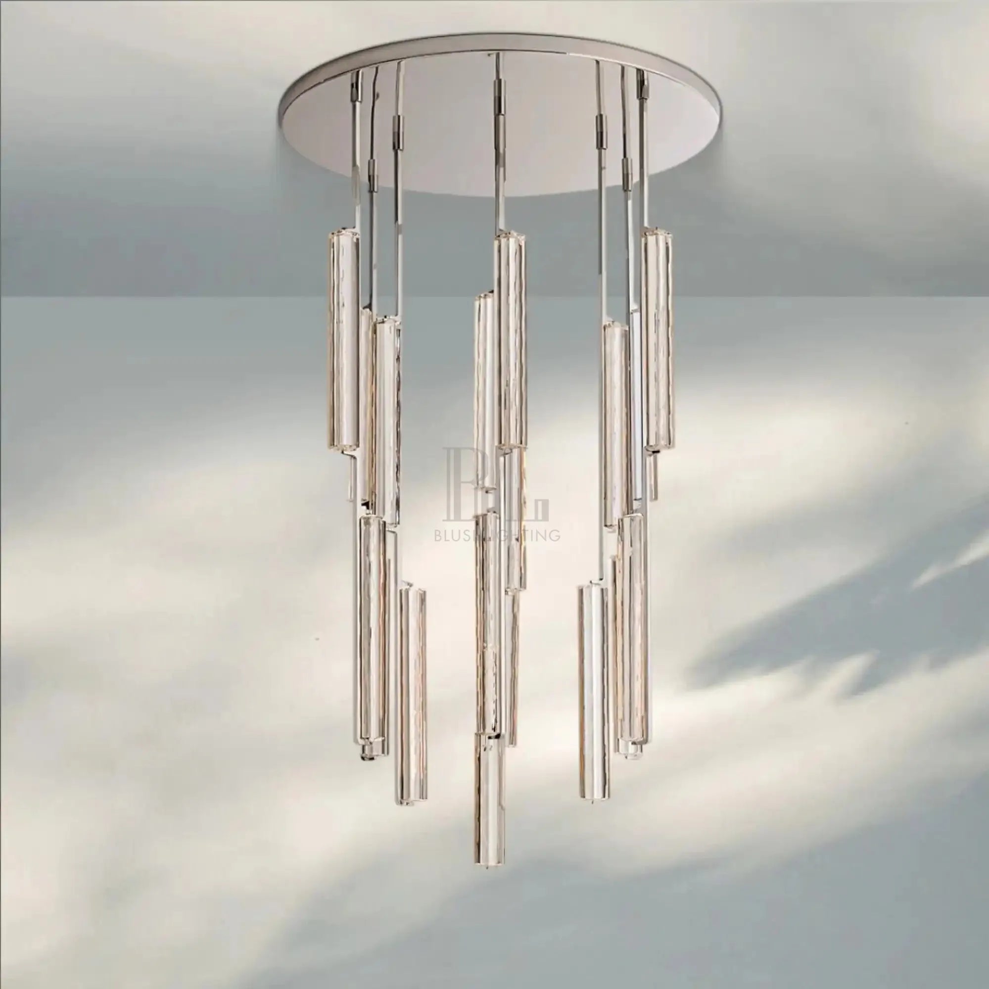 Auduban Crystal Round Chandelier 24‘’ 40‘’ 56‘’-