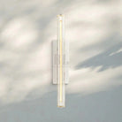 Auduban Crystal Single Wall Sconce-25''-Nickel-