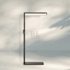 Auduban Crystal Task Table Lamp-Bronze-39"-51"H-