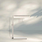 Auduban Crystal Task Table Lamp-Polished Nickel-13"-18"H-