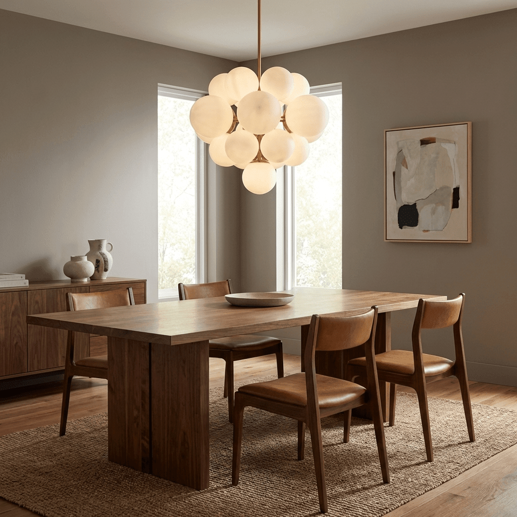 Aurelia Alabaster Cluster Chandelier - ∅ 27.1″ x H 24.8″Brass & WhiteBlushlighting
