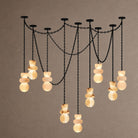 Aurelia Chain Linear Chandelier - 1 Light - D4” x H8” (A Style)Blushlighting
