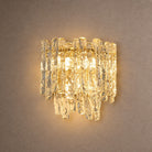 Aureline Tiered Wall Sconce - ClearBlushlighting