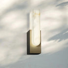 Aurora Alabaster Sconce Elegant LED Stone Lighting - Blushlighting