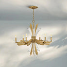 Aurora Medium Single Tier Chandelier - Blushlighting