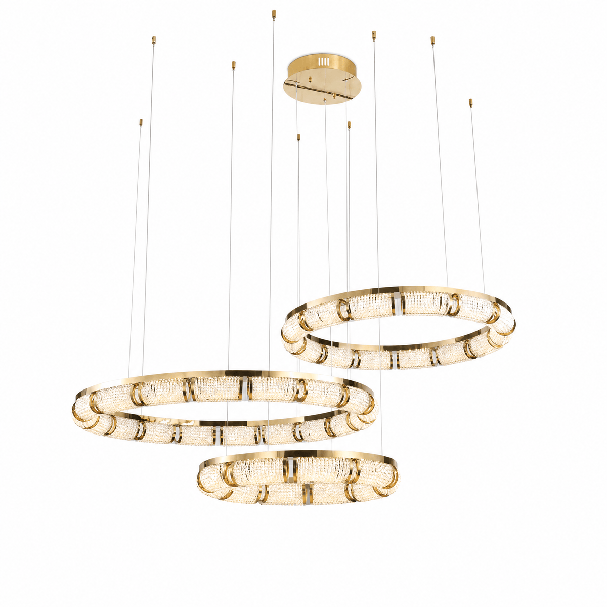 Aurora Smart Cascade Chandelier - Blushlighting