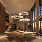 Aurora Smart Cascade Chandelier - Blushlighting