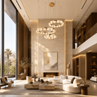 Aurora Smart Cascade Chandelier - Blushlighting